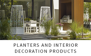 Planters and interior products
